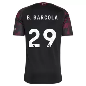 Maillot De Foot Liverpool B. Barcola 29 Third 26/27