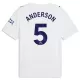 Maillot De Foot Manchester City Anderson 5 Third 26/27