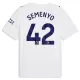 Maillot De Foot Manchester City Semenyo 42 Third 26/27 Maillot De Foot Manchester City Semenyo 42 Third 26/27