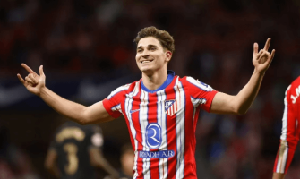 Alvarez a enfin marqué son premier but en Liga Alvarez a enfin marqué son premier but en Liga