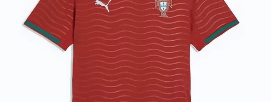 Le Portugal dévoile son maillot domicile pour la Coupe du Monde 2026 Le Portugal dévoile son maillot domicile pour la Coupe du Monde 2026