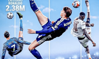 Le retourné acrobatique spectaculaire de McTominay bat un record